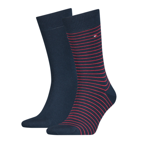 Men's Small Stripe Socks 2pack - Tommy Original