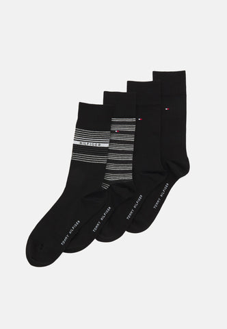 Men's Socks 4pc Tin Giftbox Set - Black