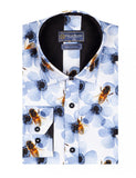 Floral Wasps Print Pure Cotton Shirt